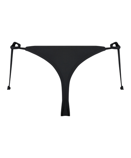 String bikinibroekje Luxe, Zwart