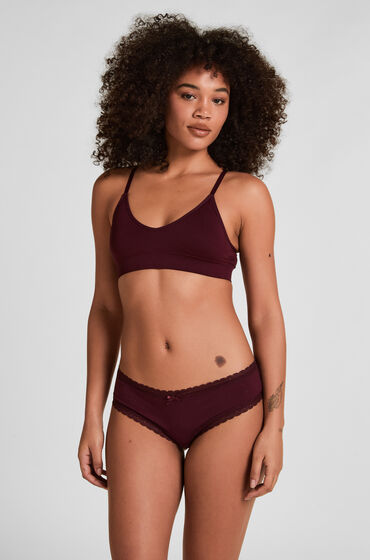 Hunkemöller Brazilian Georgia katoen Rood