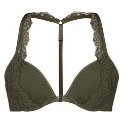 Voorgevormde push-up beugel bh Persephone, Groen