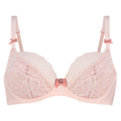 Niet-voorgevormde beugel bh Theresa, Roze