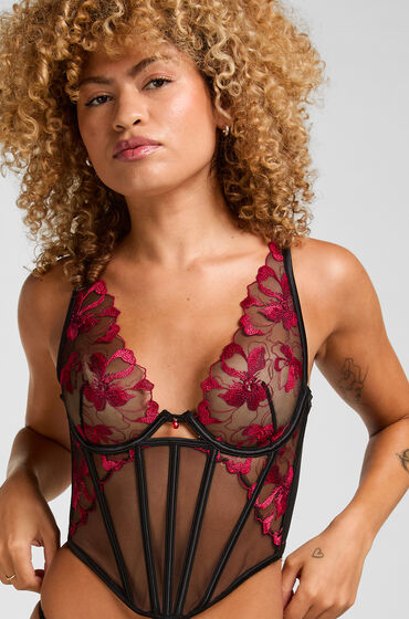 Hunkemöller Bustier Dahlia Zwart
