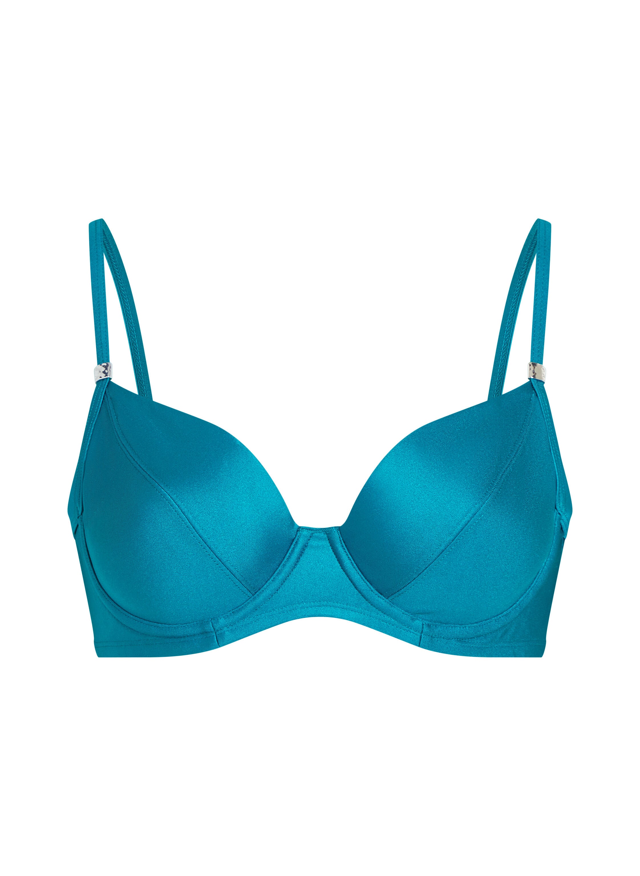 Niet-voorgevormde beugel bikinitop Aqua
