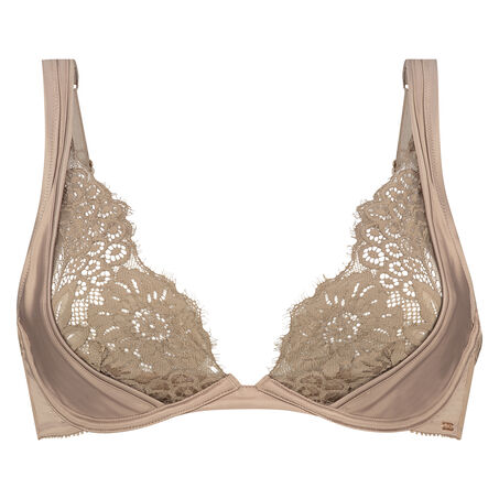 Niet-voorgevormde beugel bh Reyna, Bruin