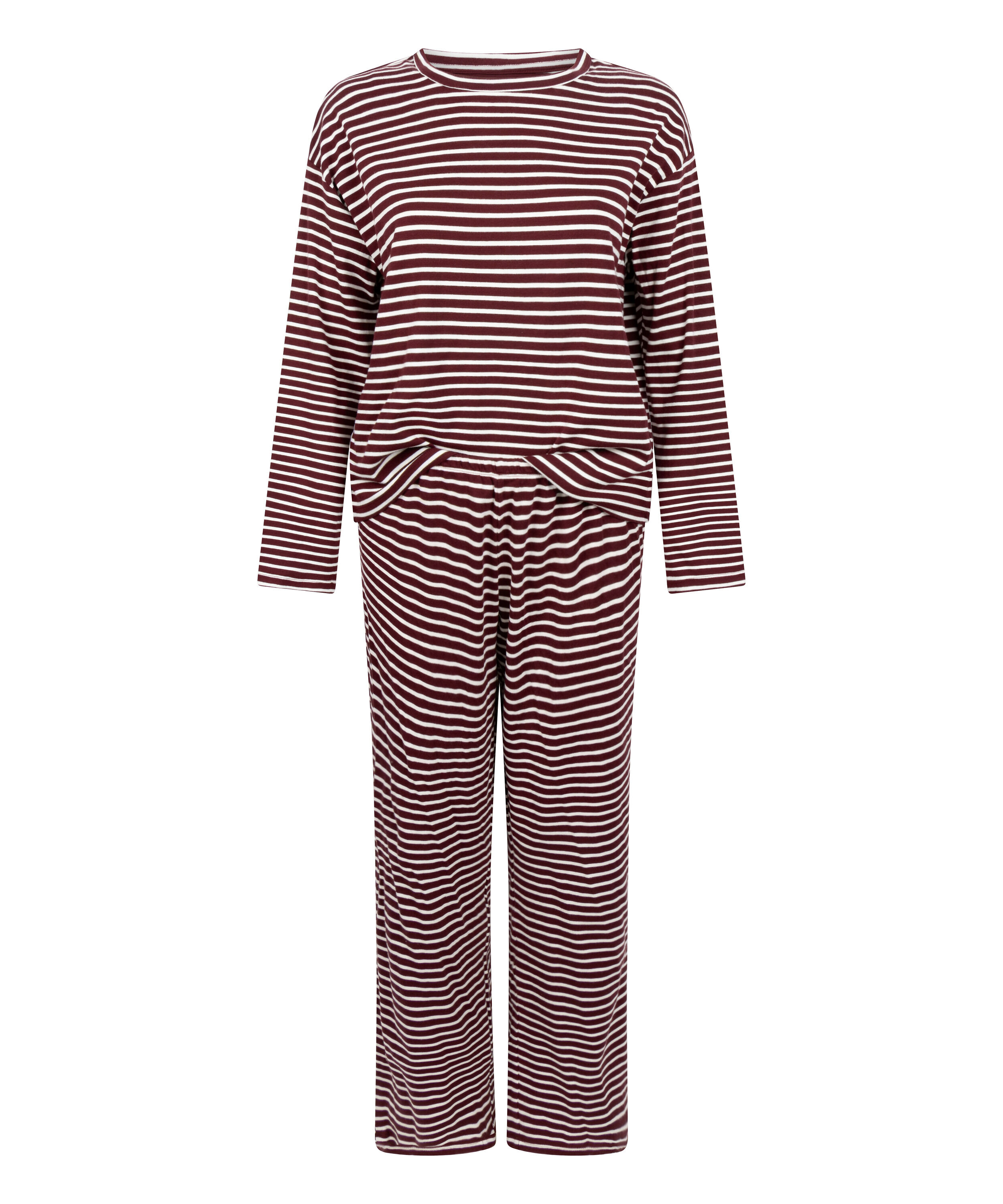 SWOMOG Pyjama Set Lange Mouw Nachtkleding Womens Button Down Nachtkleding Zachte Pj Lounge Sets, Roze Stippen, XL