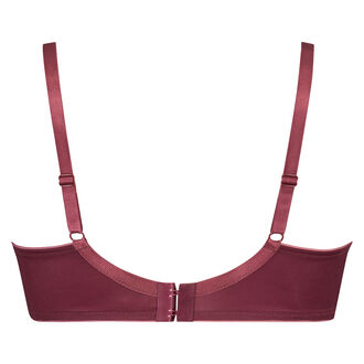 Niet-voorgevormde minimizer beugel bh Nina, Rood