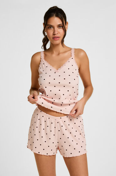 Hunkemöller Pyjama Short Roze