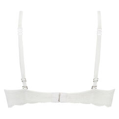 Voorgevormde push-up beugel bh Angie, Wit