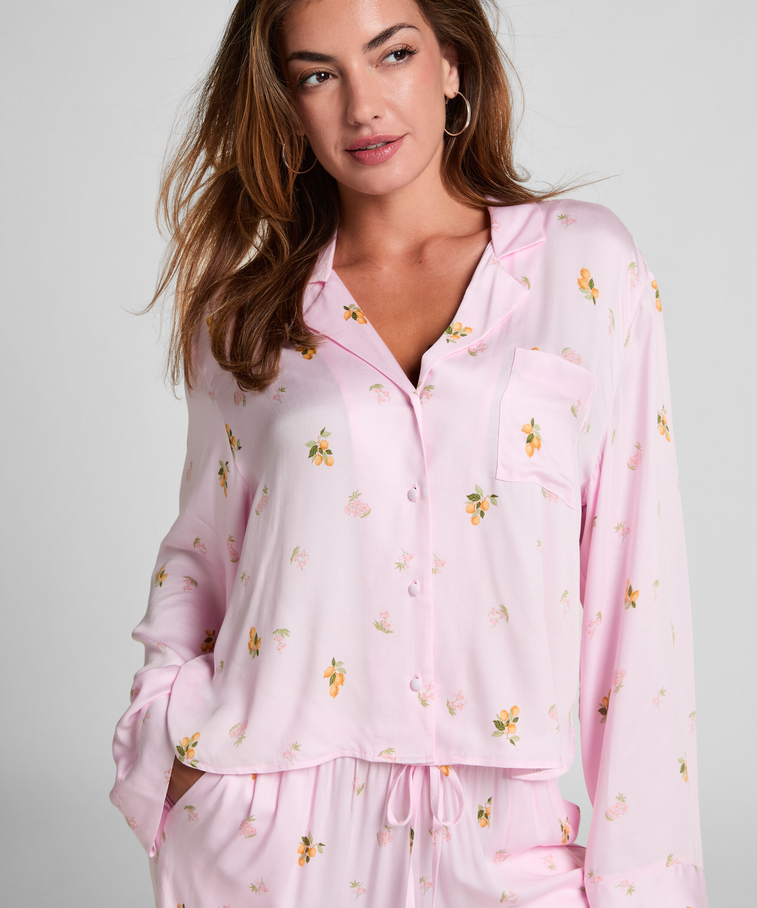 Pyjama Top, Roze Pyjama Top, Roze