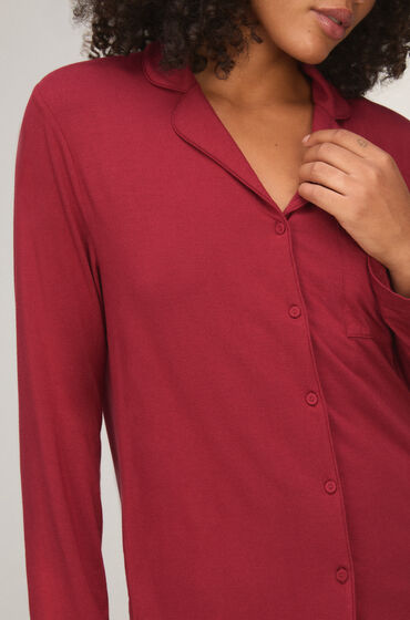 Hunkemöller Jacket Jersey Essential Rood