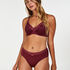 Niet-voorgevormde minimizer beugel bh Nina, Rood