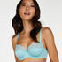 Niet voorgevormde beugel bh Sophie, Blauw
