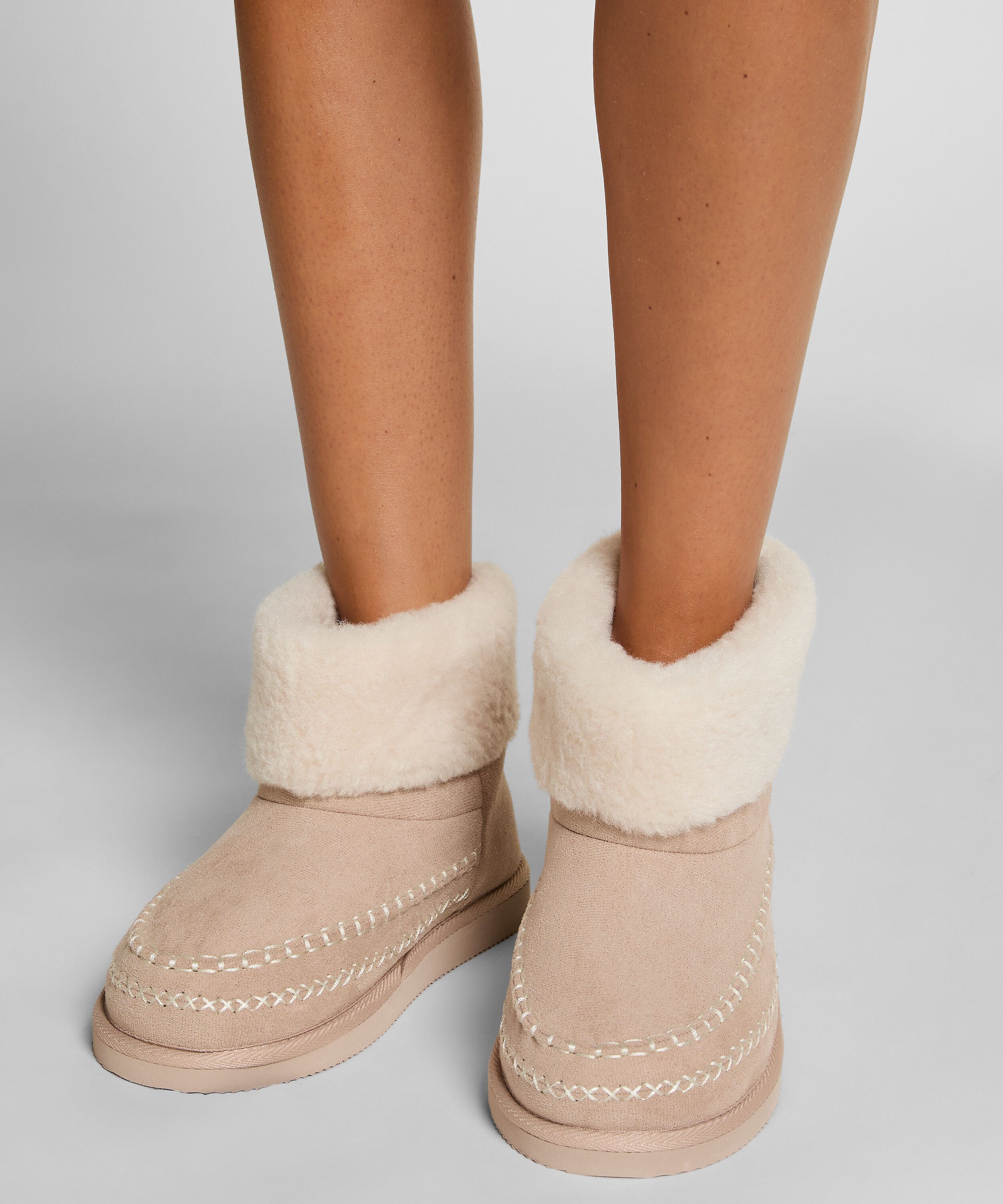 Pantoffel Iggy, Beige