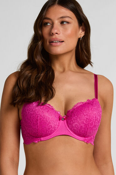 Hunkemöller Voorgevormde beugel bh Marine Roze