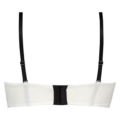 Voorgevormde strapless beugel bh Minnie, Wit