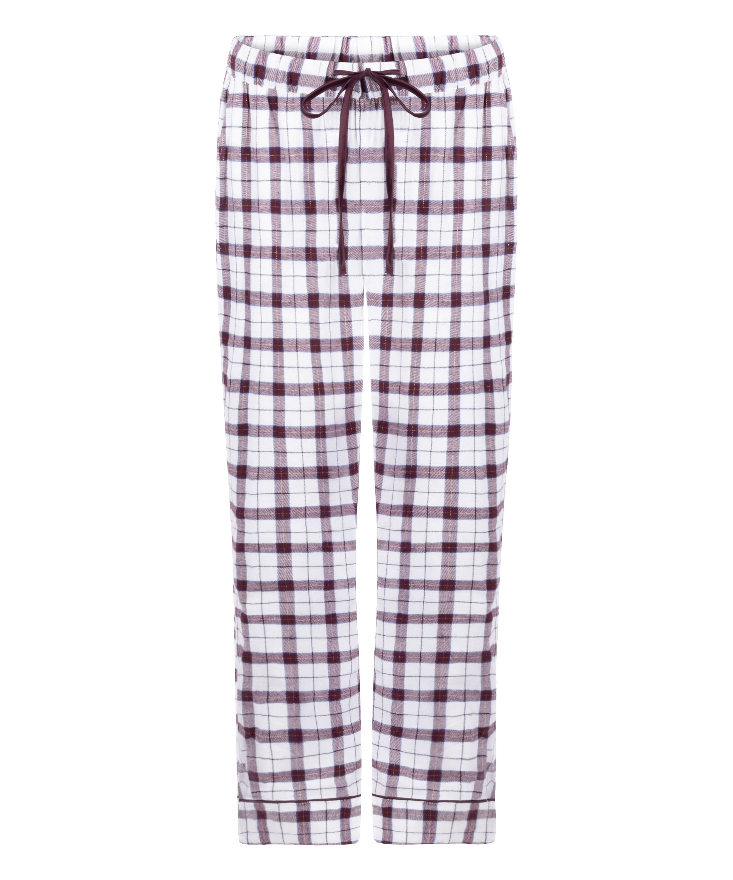1-2 Pack Flanellen Pyjama Broek Loungewear voor Vrouwen Plaid Pyjama Bottoms Zachte Lounge Pj Broek Katoen Nachtkleding, Rood Zwart grijs Zwart, S