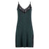 Slipdress Jersey lace, Groen