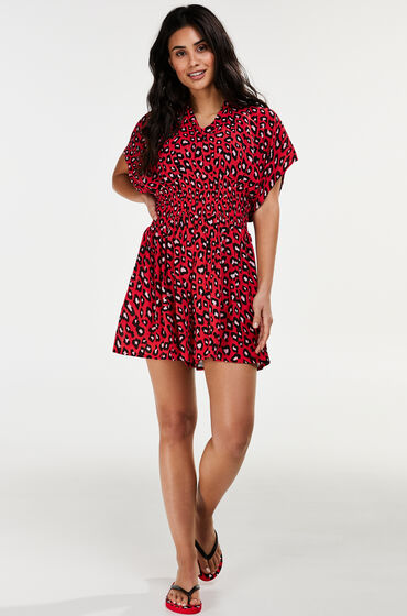 Hunkemoller Rebel Cat Playsuit Roze hunkemoller kopen in de aanbieding