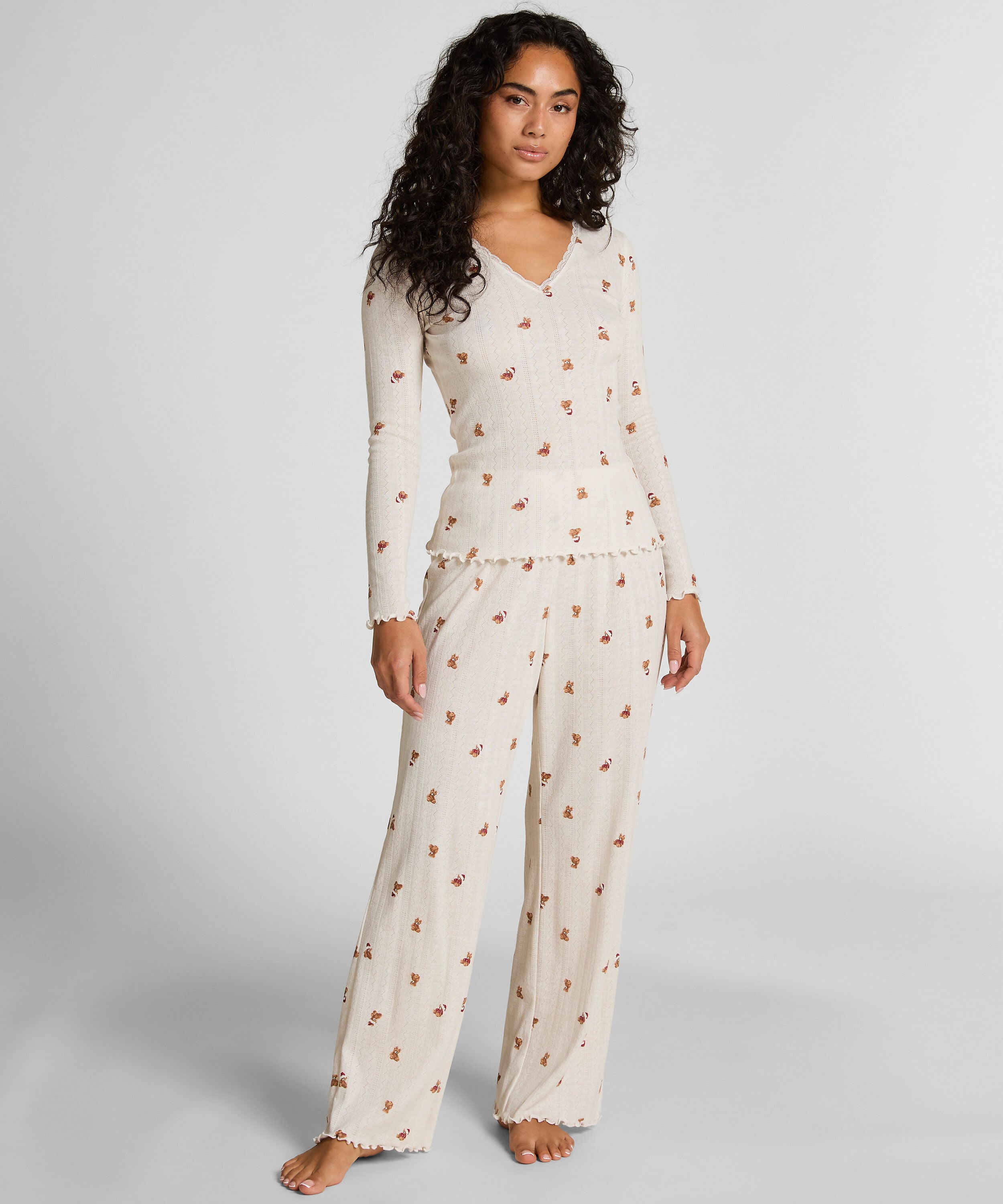 Pyjama top Pointelle