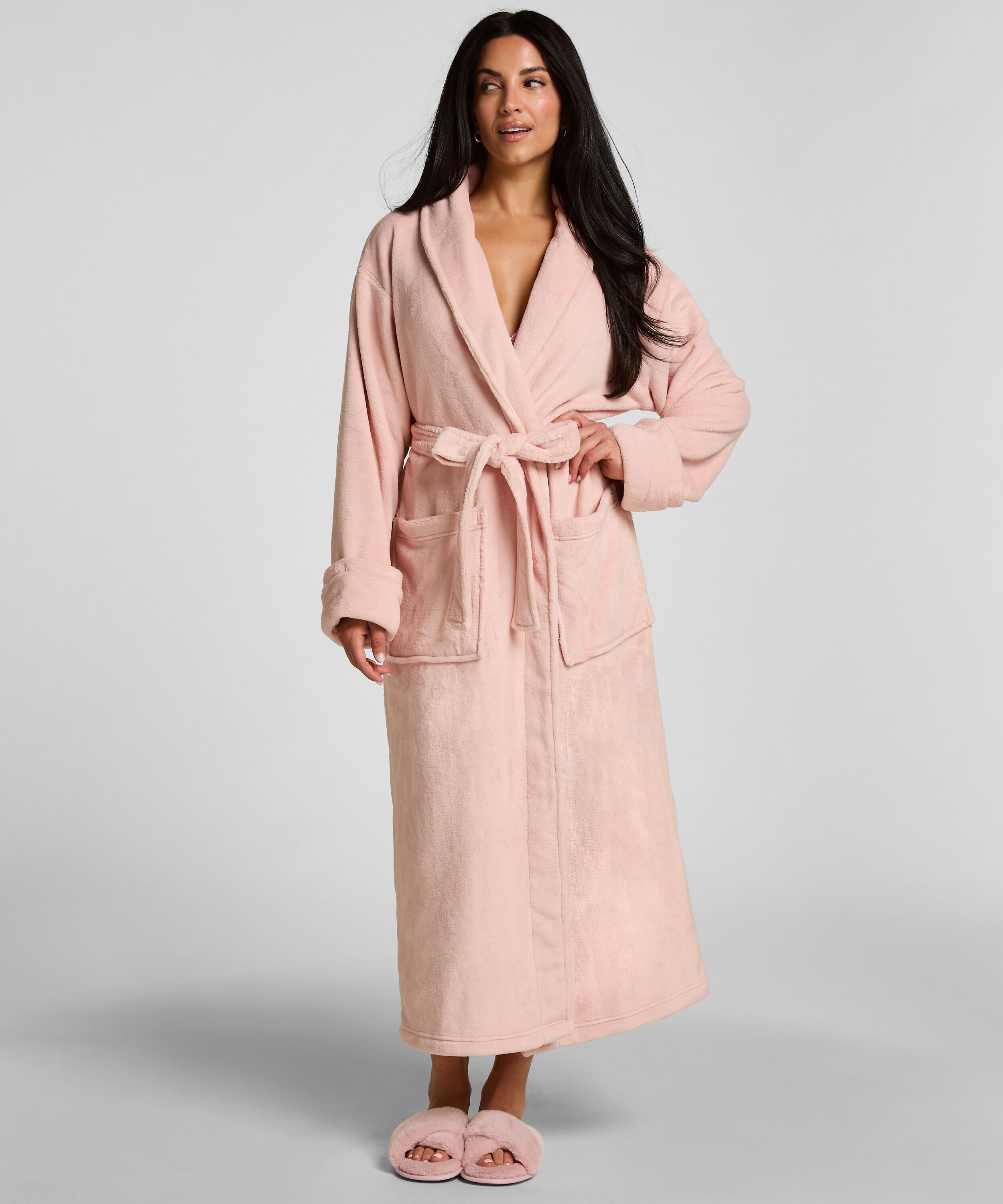 Badjas van zachte fleece