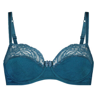 Niet voorgevormde beugel bh Sophie, Blauw