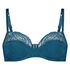 Niet voorgevormde beugel bh Sophie, Blauw