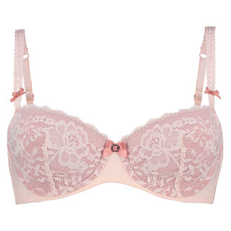 Voorgevormde beugel bh Theresa, Roze