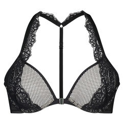 Voorgevormde push-up beugel bh Persephone, Zwart