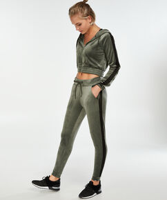 HKMX Sportbroek Velours, Groen
