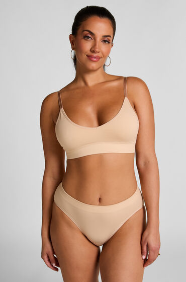 Hunkemöller Hoge slip Dide Beige