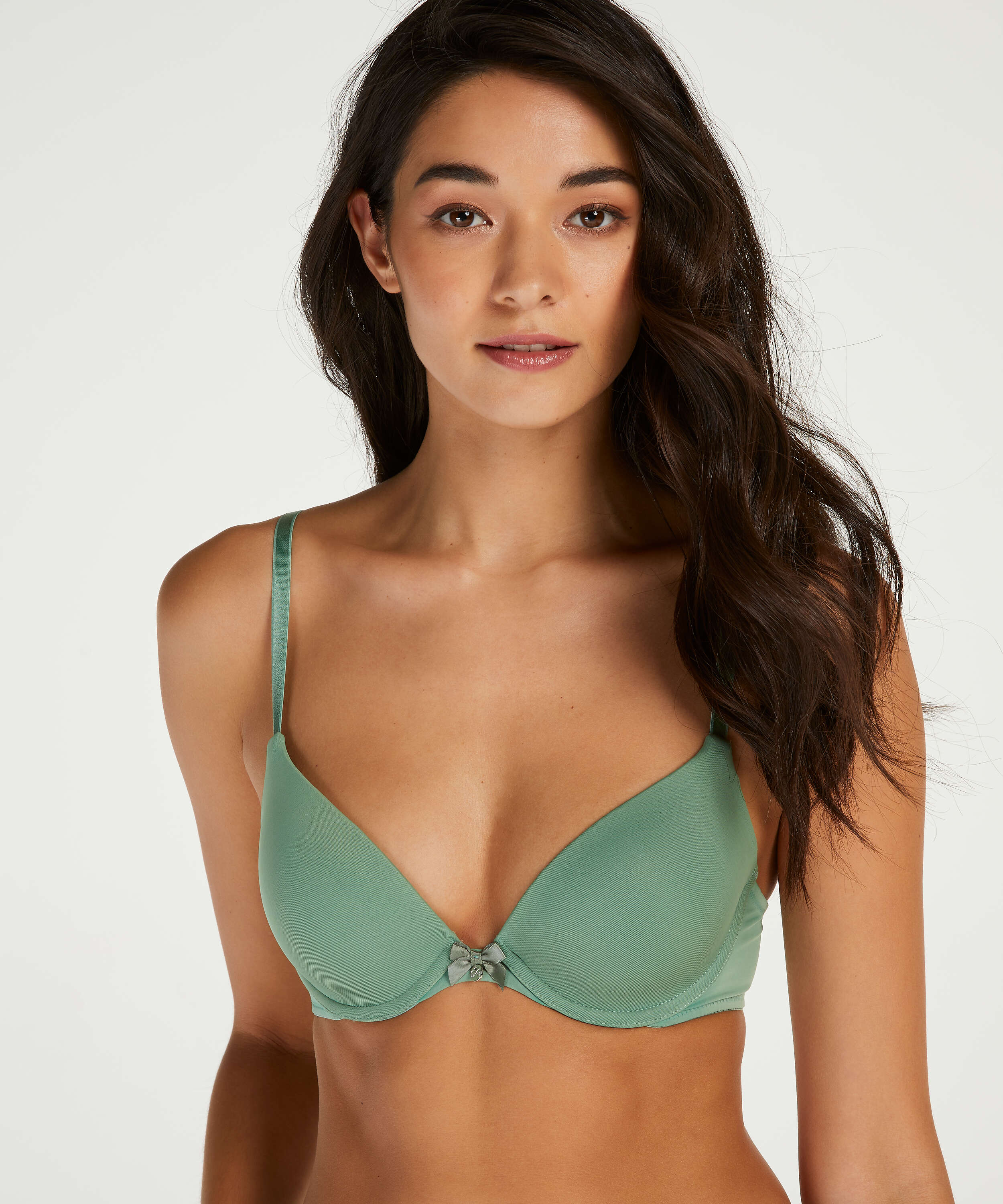 Voorgevormde beugel bh Plunge, Groen, main