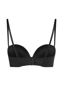 Voorgevormde strapless maximizer beugel bh, Zwart