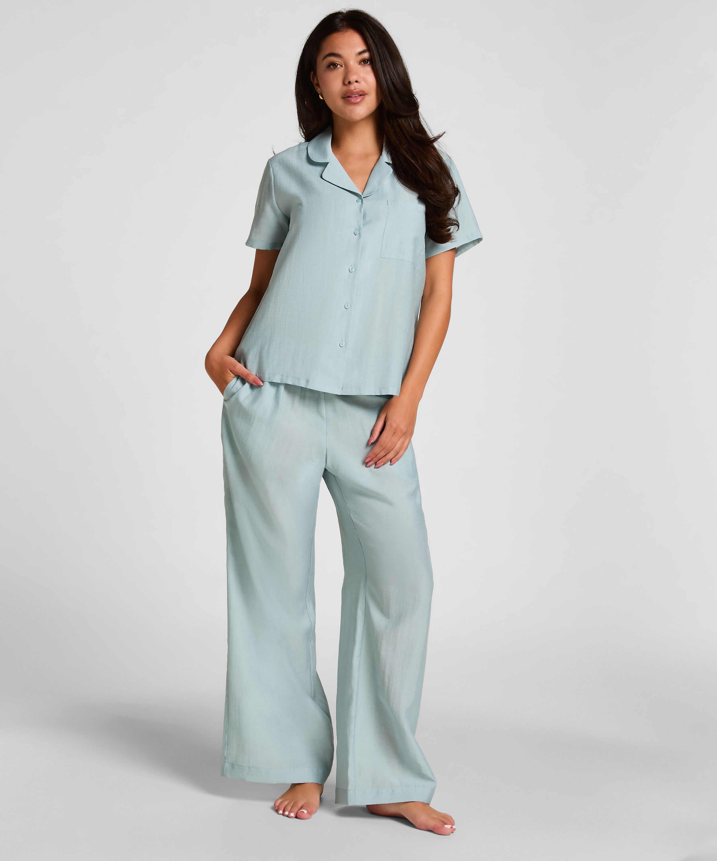 Pyjama Broek Crinkled