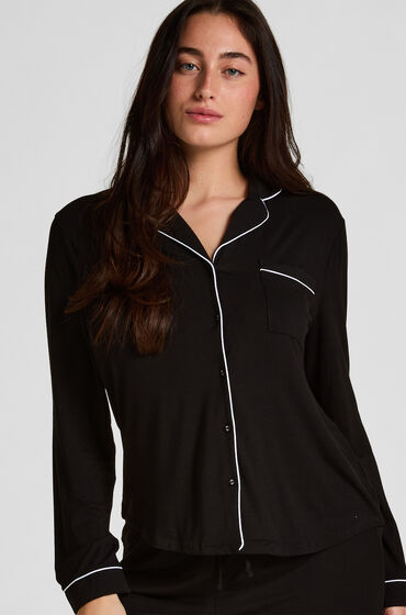 Hunkemöller Jacket Jersey Essential Zwart