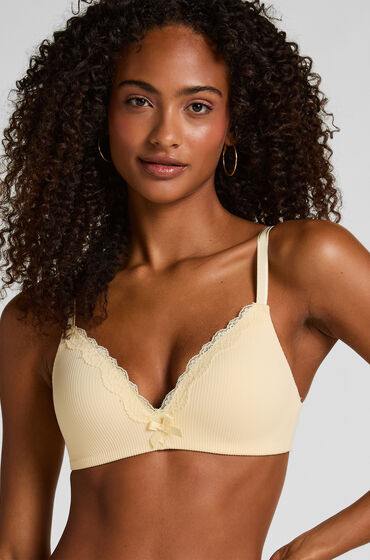 Hunkem&ouml;ller Voorgevormde bh zonder beugel Lola Geel