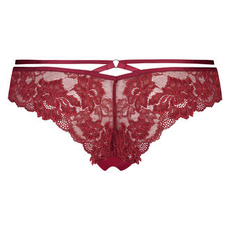 Brazilian met open kruis Sosha, Rood