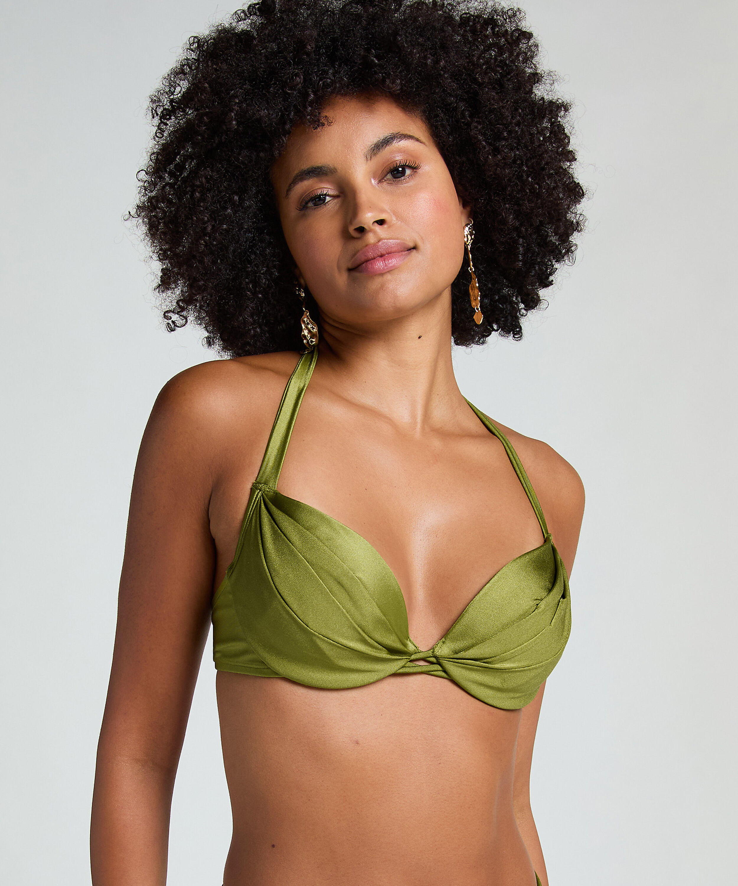 Holbox Bikinitop, Groen Holbox Bikinitop, Groen