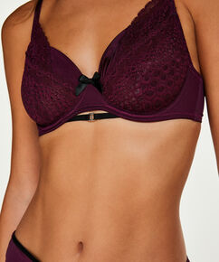 Niet-voorgevormde beugel bh Selene, Paars