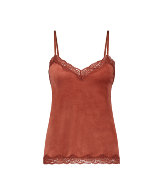 Cami Velours Lace, Rood