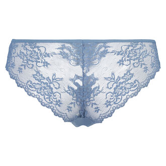 Invisible Brazilian Lace Back, Blauw