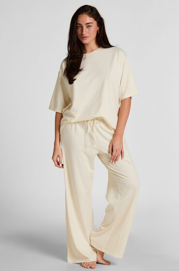 Hunkemöller Pyjama Broek Loose Wit