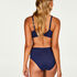 Hoge slip Diva, Blauw