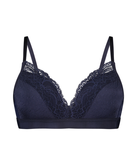 Voorgevormde bh zonder beugel Sophie, Blauw