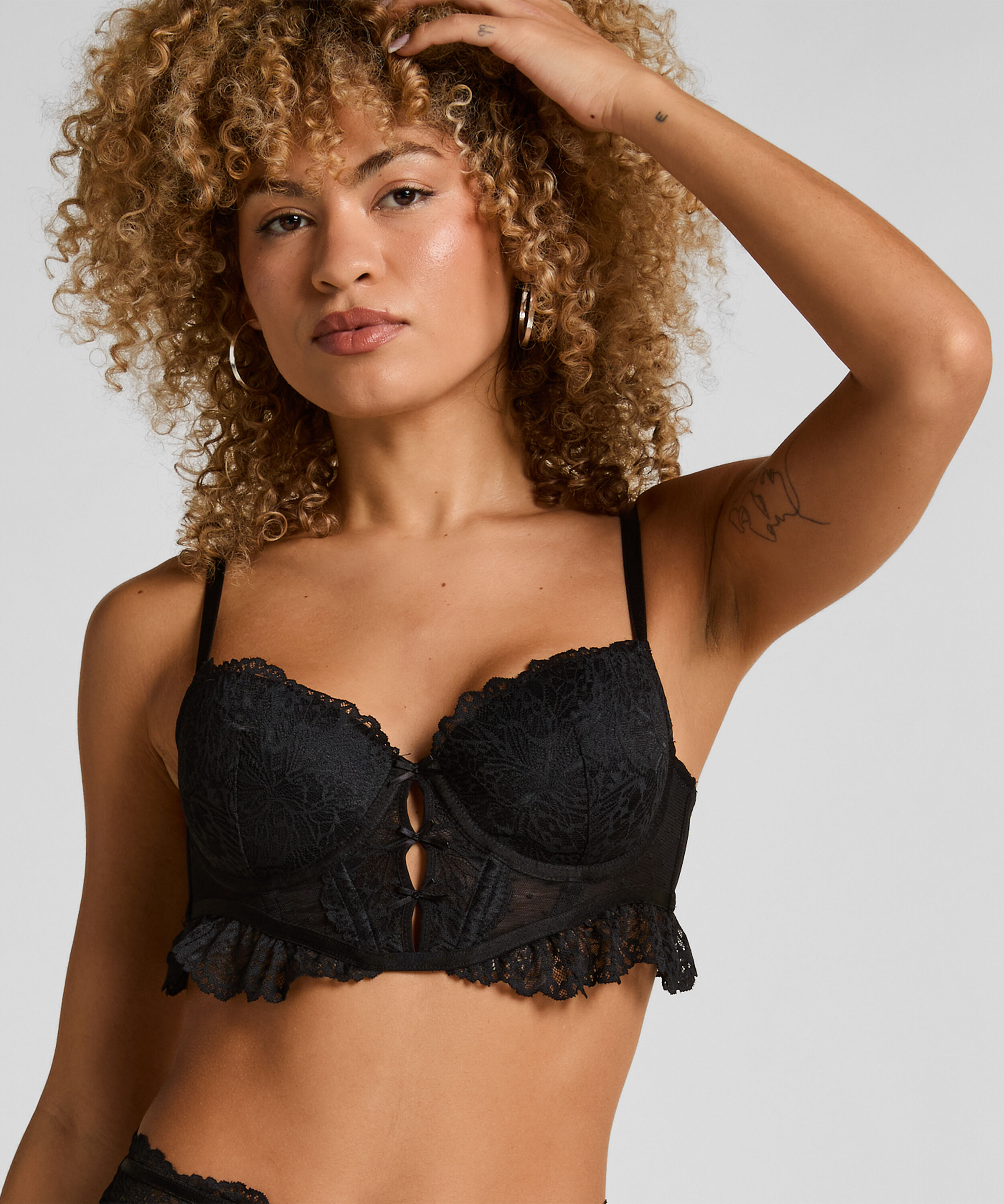 Voorgevormde longline beugel bh Posie