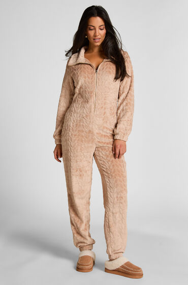 Hunkemöller Onesie Fleece Beige