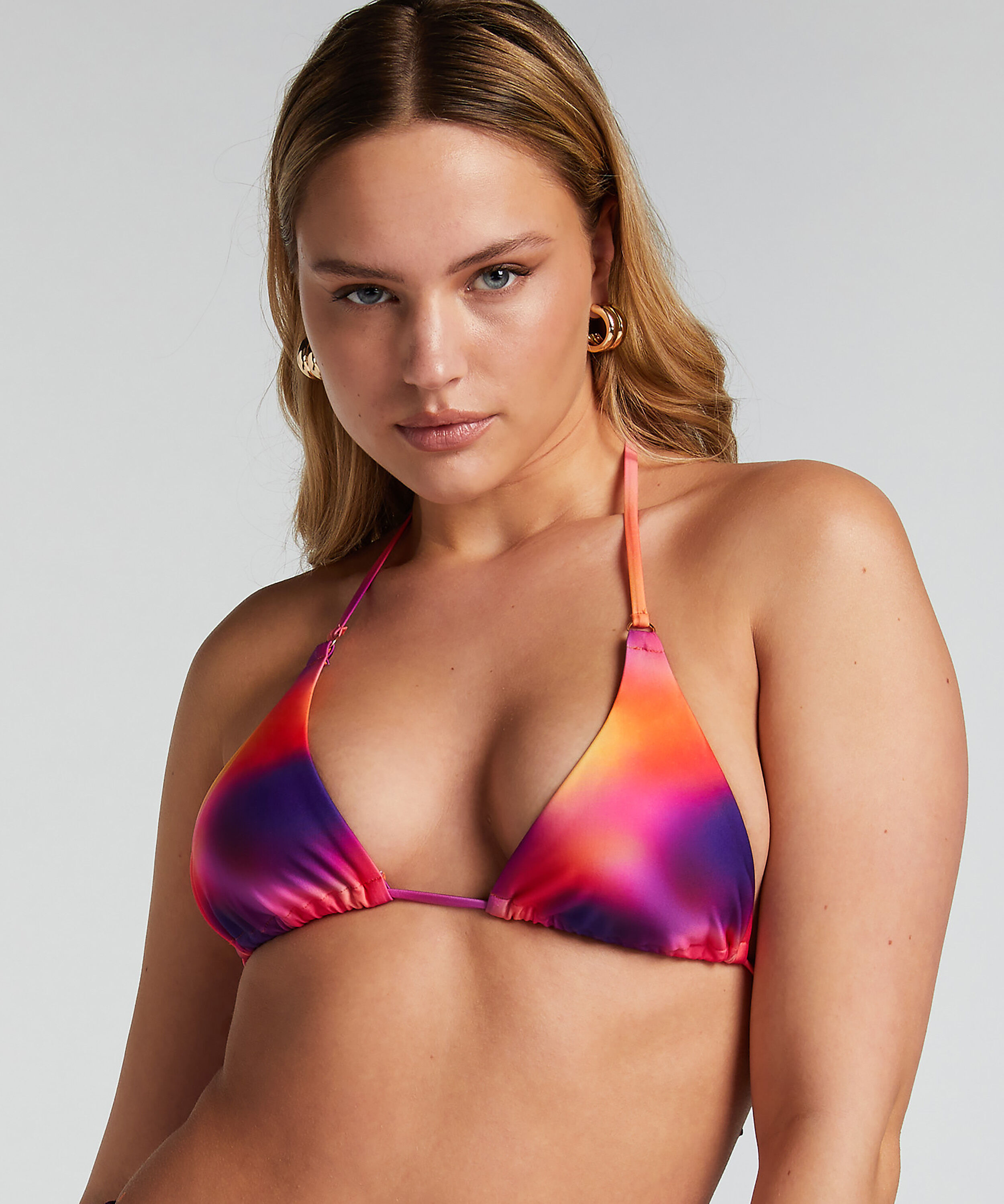 Triangel Bikinitop Sunset, Paars
