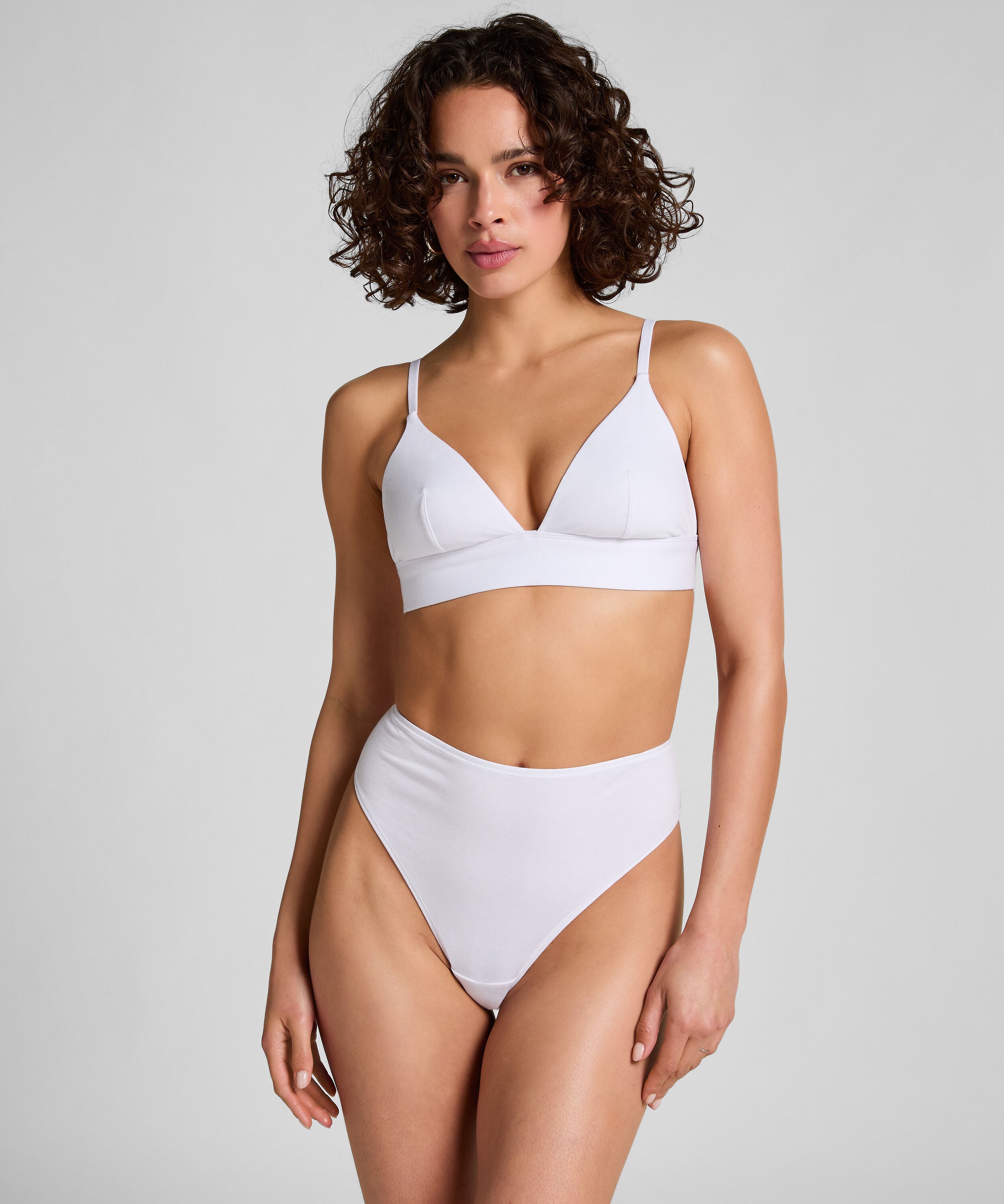 Katoenen bralette