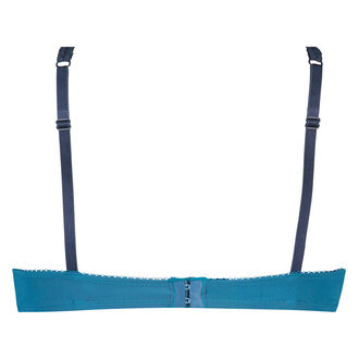 Voorgevormde beugel bh Secret lace, Blauw