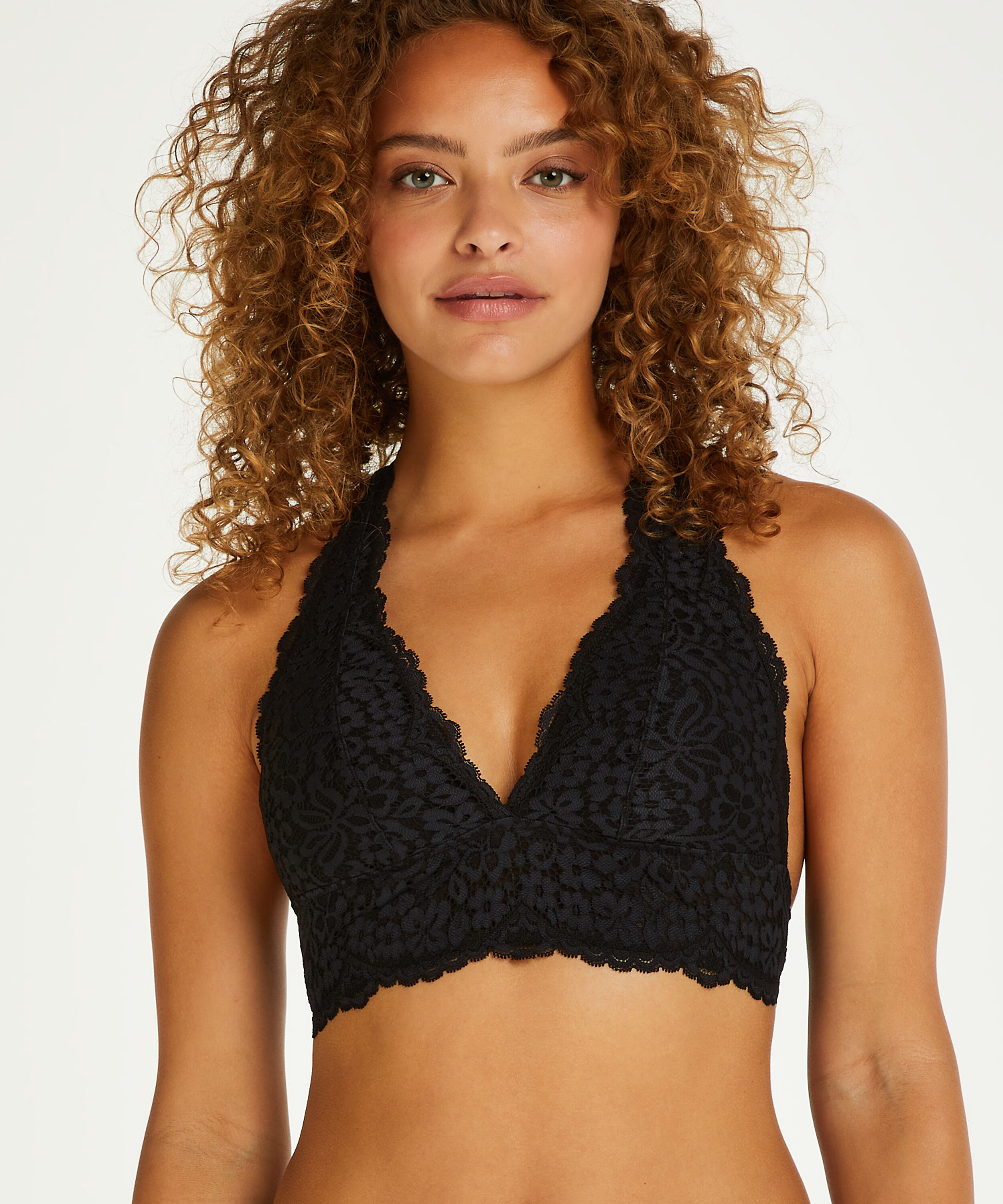 Bralette Rose, Zwart