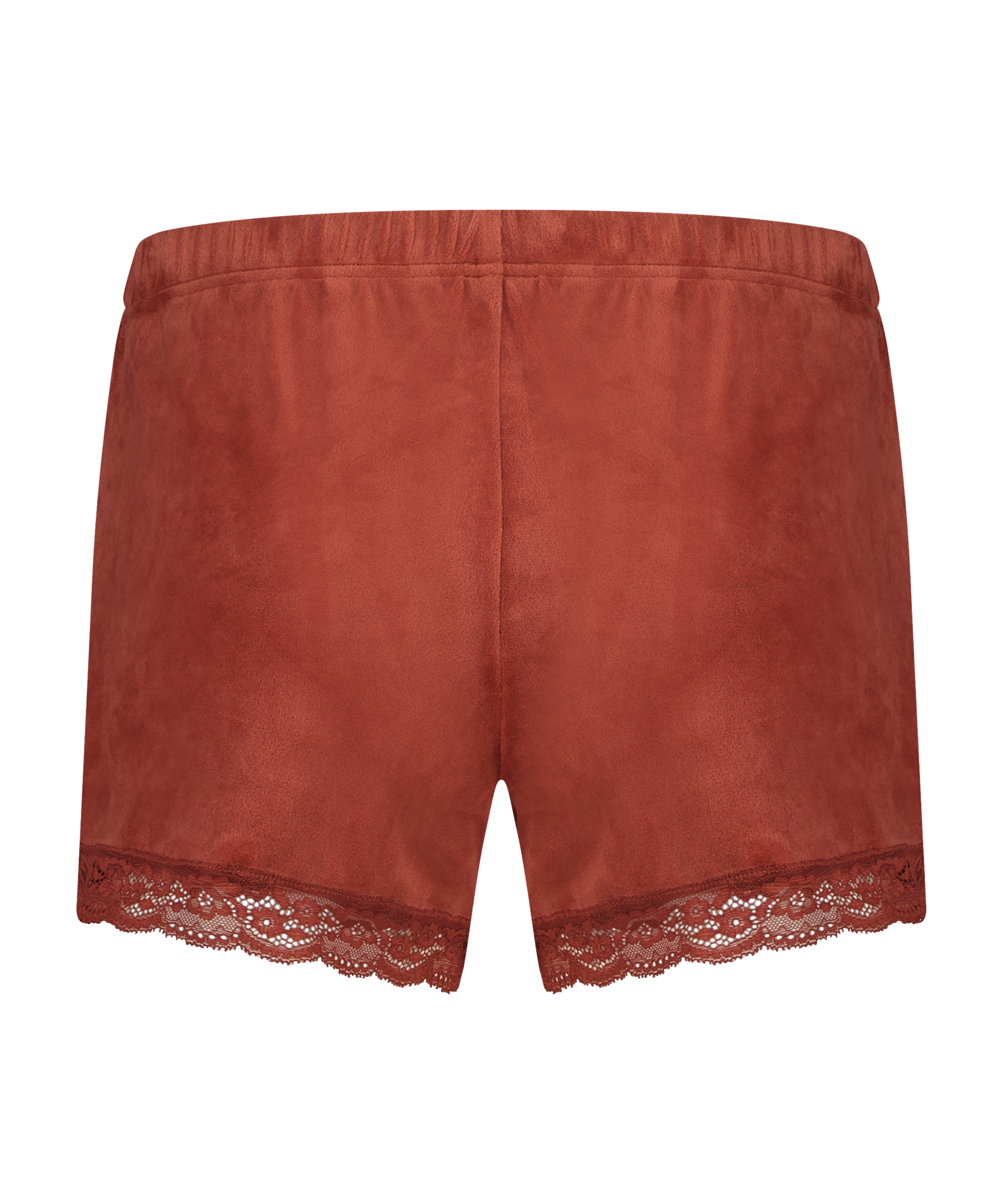 Shorts Velours Lace, Rood, main