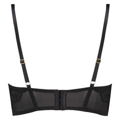 Voorgevormde longline push-up beugel bh Zinnia Ann Kathrin, Zwart